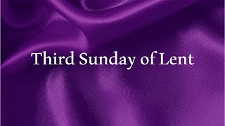 Vigil Mass  Third Sunday of Lent [upl. by Notnef647]