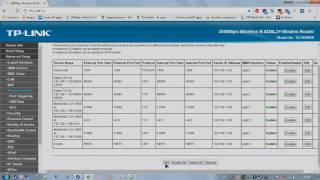Открываем порты на роутере TP LINK TD W8960N [upl. by Adoree303]