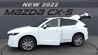 Mazda CX5 2022 Facelift  New Colors Trims and Interior Features [upl. by Kcirrej70]