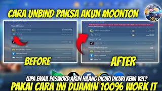 CARA UNBIND PAKSA AKUN MOONTON LUPA EMAIL  CARA UBAH EMAIL AKUN MOONTON MOBILE LEGEND TERBARU 2023 [upl. by Karena539]