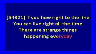 Sister Rosetta Tharpe  Strange Things Happening Every Day karaoke [upl. by Hsiri]