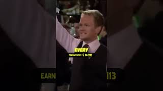 How Much Does Barney Stinson Make Per Second 🤑💼 [upl. by Merola]