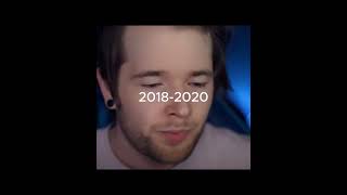 DanTDM Evolution 20122022 💎 idol viralvideo sigma alphasigma [upl. by Zeculon941]