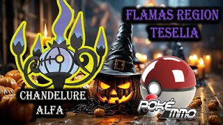 Halloween 2024  Flamas REGION TESELIA  Chandelure ALFA  POKEMMO [upl. by Kyte]