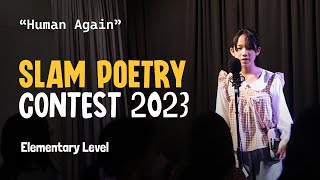 Slam Poetry Contest 2023  Elementary Level [upl. by Benia700]