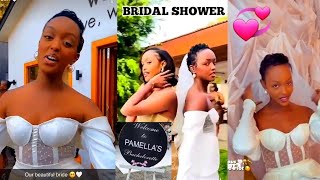 🔴VideoPAMELA Wa THE BEN yakorewe ibirori byo gusezera ubukumiBridal Shower [upl. by Thornburg843]