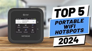 Top 5 BEST Portable Wifi Hotspots of 2024 [upl. by Kathleen]