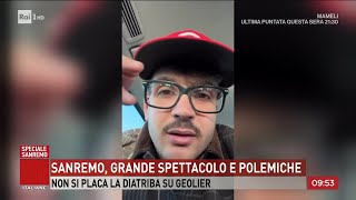 Sanremo grande spettacolo e polemiche  Storie italiane 13022024 [upl. by Damicke]