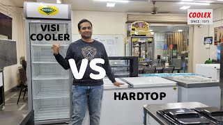 Hardtop Vs Visi cooler Differences We are distributors for western coolers and Freezers COOLEX VIJ [upl. by Nnyled]