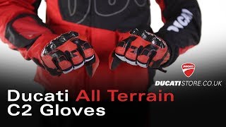 Ducati All Terrain C2 Gloves [upl. by Aihsitan]