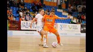 Pescados Rubén Burela  Sala Zaragoza  1ªRFEF Futsal Femenino Jornada 5  20212022 [upl. by Enelyar997]