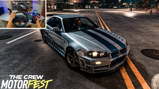 THE CREW  SKYLINE R34 Do Velozes e Furiosos [upl. by Zacharie872]