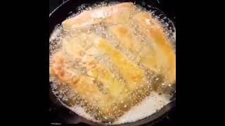 SALMON STRIPS WITH GARLIC HONEY SAUCE cooking food recipe viralvideo shorts [upl. by Annoynek]