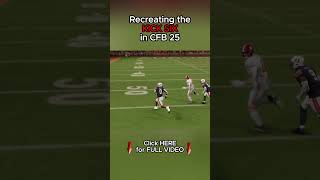 I Recreated the KICK SIX in College Football 25 cfb25 collegefootball kicksix ncaa25 shorts [upl. by Beryl]