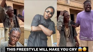 Street boy SHOCK Olamide with Crazy freestyle to Asake Song amp BEG Olamide to sign him to YBNL😱 [upl. by Gaige]