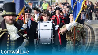 Remembrance Sunday events in Cornwall [upl. by Paget118]