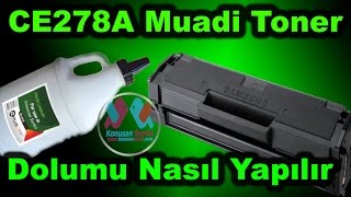 Samsung MLTD111S MLT D104 Toner Dolumu Nasıl Yapılır [upl. by Eylrahc]