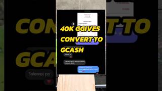 HOW TO CONVERT GGIVES TO GCASH  REALTIME PAYMENT  40K GGIVES TO GCASH ggivestogcash [upl. by Stelle876]