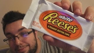 Reeses Peanut Butter Cups White Review [upl. by Dominy]