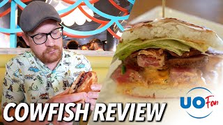 The Cowfish Restaurant Review at Universal Orlando CityWalk [upl. by Devehcoy]