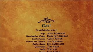 The Hunchback Of Notre Dame Ending Credits  Ratatouille Channel Premiere Disney Cinemagic UK [upl. by Leur]