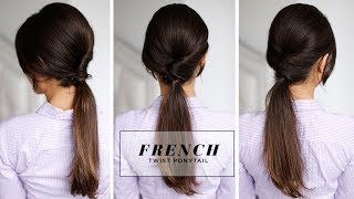 French Twist Ponytail [upl. by Enella]