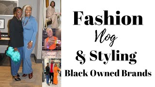 Vlog  Social Media Event  Black Owned Brands [upl. by Harald]