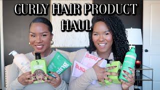 CURLY HAIR PRODUCT HAUL  Discovering New Brands at WALMART [upl. by Soma]