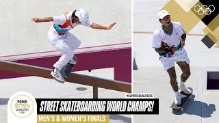 🔴 LIVE Street Skateboarding World Champs  Finals  RoadToParis2024 [upl. by Cottrell]