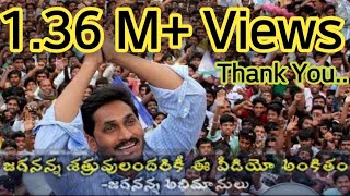 గుండెలు పిండేసే అదిరిపోయే సాంగ్Jagan Anna SongPrajasankalpa Yatra SongYSRCP SONGSPadayatra [upl. by Ahsart]