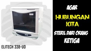 Tutorial cara pakai sterilisator kering UV ELITECH 338U0 [upl. by Primaveria]