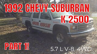 1992 Chevy Suburban K2500 OBS Chevy [upl. by Yreneh]