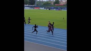 NYC GP 2024 Men 400m Kirani James wins 4455sec [upl. by Llertrac]