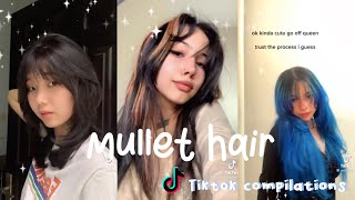 Mullet hair cut Wolf cut  TikTok Compilation [upl. by Jandel]