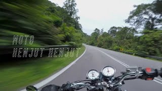 CMC XY400 onboard ulu yam ride on less than ideal fuel [upl. by Rediah]