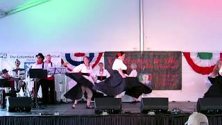 Columbus Italian Festival 2024 Folk Dancers amp Band [upl. by Lundgren604]