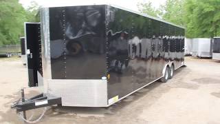 85x28 Continental Cargo  Enclosed Trailer [upl. by Zippel666]