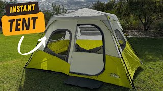 Best Instant Tent CORE 6 Person Instant Tent Review [upl. by Alyakam]