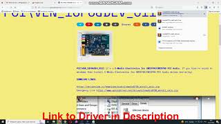 PCI\VEN13F6ampDEV0111 Drivers  CMedia Electronics Inc CMI8738CMI8768 PCI Audio Driver download [upl. by Koenig]