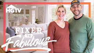 Dull Space Renovates into Dream Home  Fixer to Fabulous  HGTV [upl. by Hares]