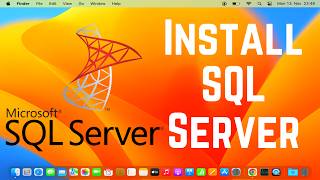 How To Install SQL Server on Mac M1  M2  M3 2024 [upl. by Ynehpets]