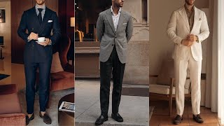 HOW To STYLE MENS SUITS And BLAZERS  PART 2 [upl. by Ybba]