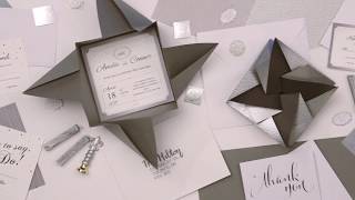 DIY Origami Envelopes For Your Wedding [upl. by Eelarac805]