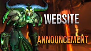 A Huge Announcement My New Warlock Website is Live Kalamazigg [upl. by Wystand]