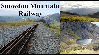 SNOWDON MOUNTAIN RAILWAY I CLOGWYN STATION DIESEL TRAIN TRIP [upl. by Emlyn]