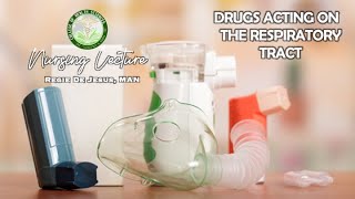 DRUGS ACTING ON THE RESPIRATORY SYSTEM I NURSING PHARMACOLOGY LECTURE I TAGALOG I FILIPINO NURSES [upl. by Aber]