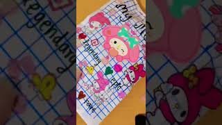 Asmr fidget asmr diy sanrio fyp shortsviral mymelody kawaii aesthetic [upl. by Etnovahs]