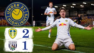 Highlights  Leeds United U21 21 West Brom U21  Premier League 2 [upl. by Seira]