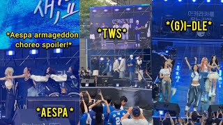 Aespa TWS Day6 GIdle at Yonsei University Akaraka Festival [upl. by Weiler]