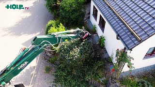 Hecke schneiden mit CutWheel [upl. by Nerak]